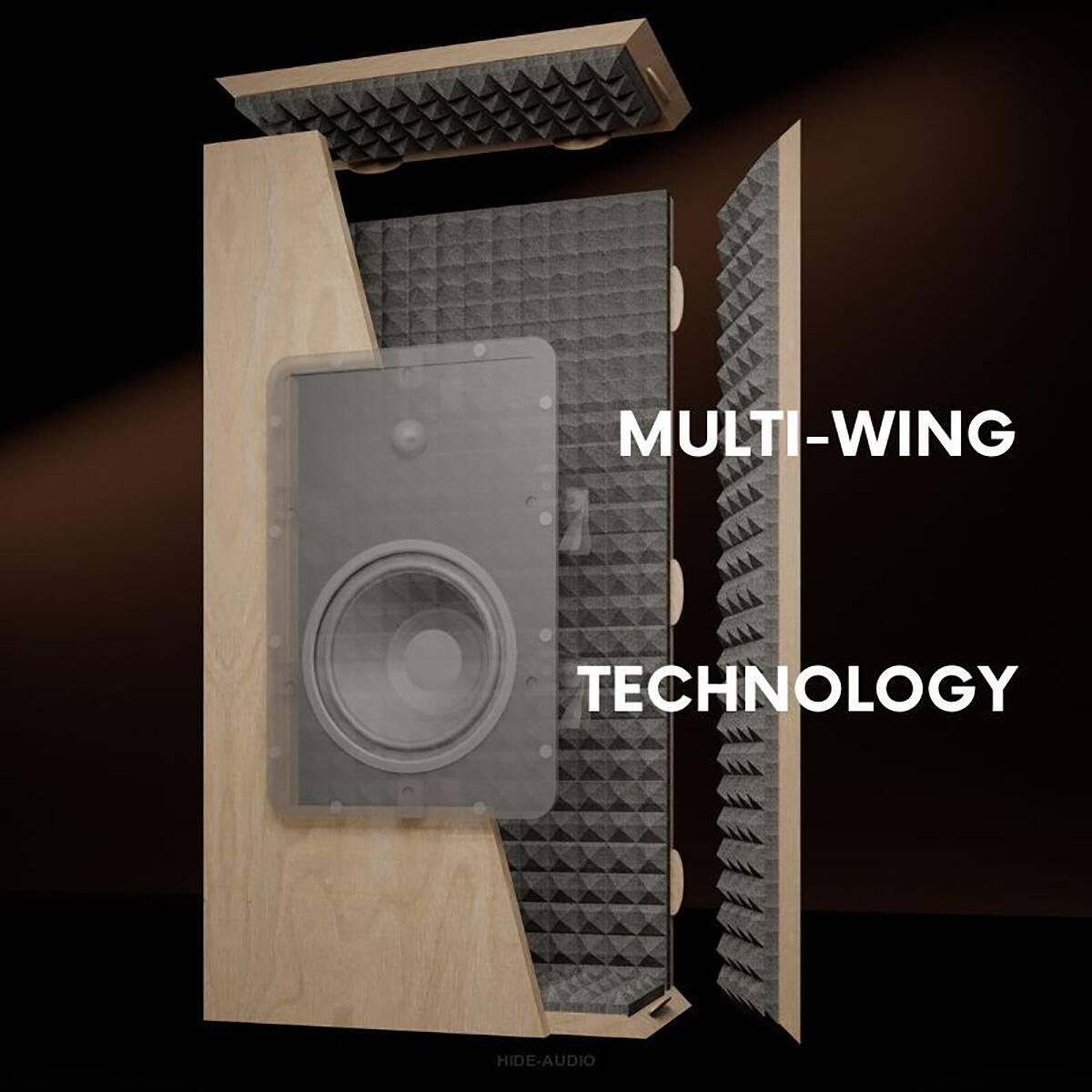 Inwall Multi wing – 1 DALI BOX PHANTOM H-50