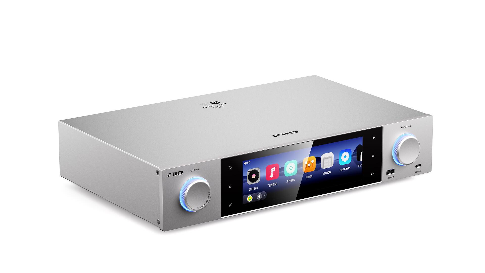 Fiio S15 Streamer/DAC FiiO S15 sidabrinis