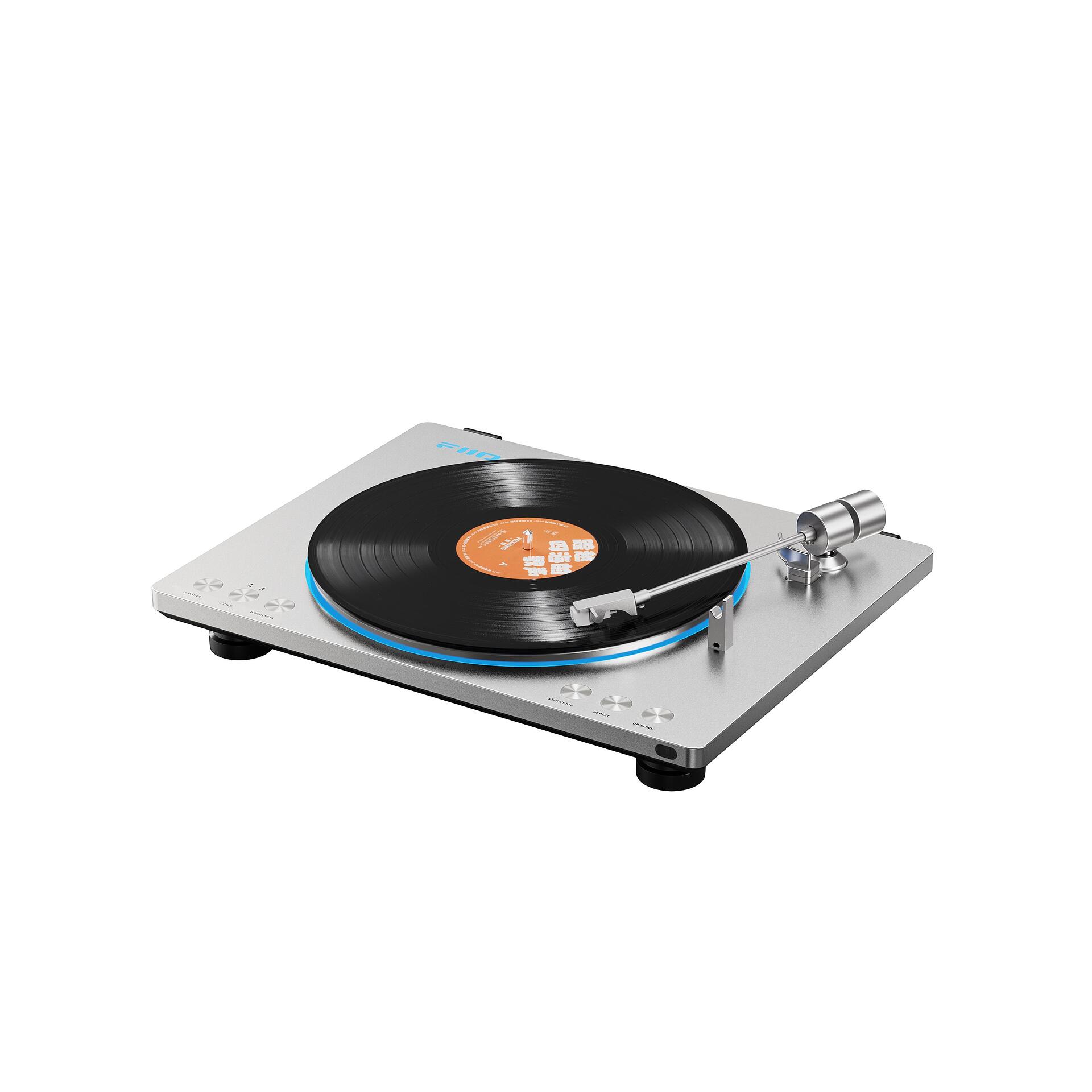 FiiO TT13 Hi-Fi Bluetooth Turntable | Fully Automatic | AT Cartridge | RCA Out FiiO TT13 sidabrinis