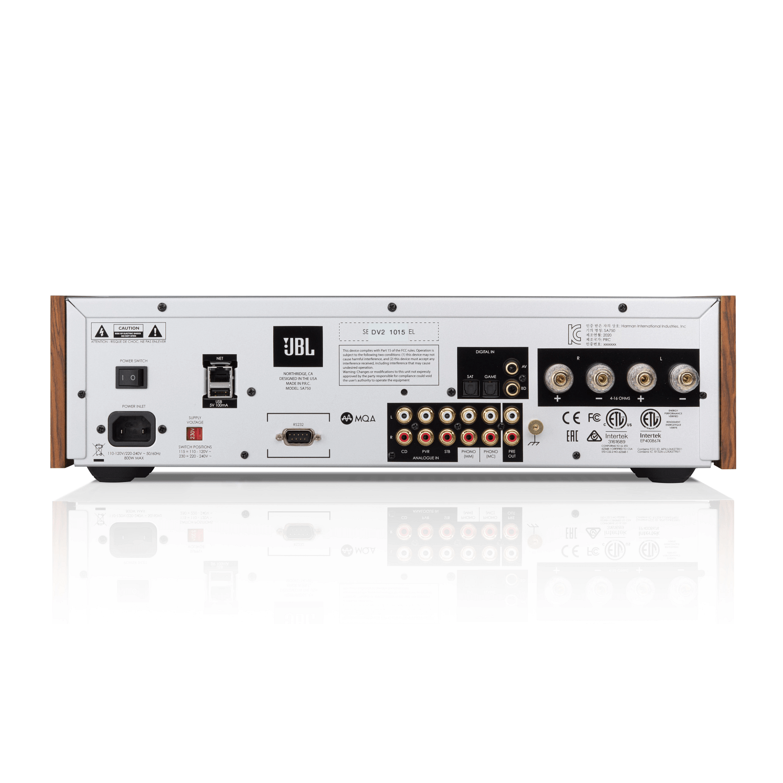 JBL-SA750-3-JBLSA750_Connection20PanelReflection_TEAK_WEB_BACK JBL SA750