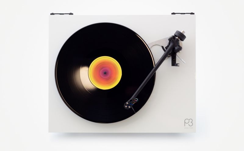 Rega Planar 3 su Rega Nd5 galvute baltas lakas