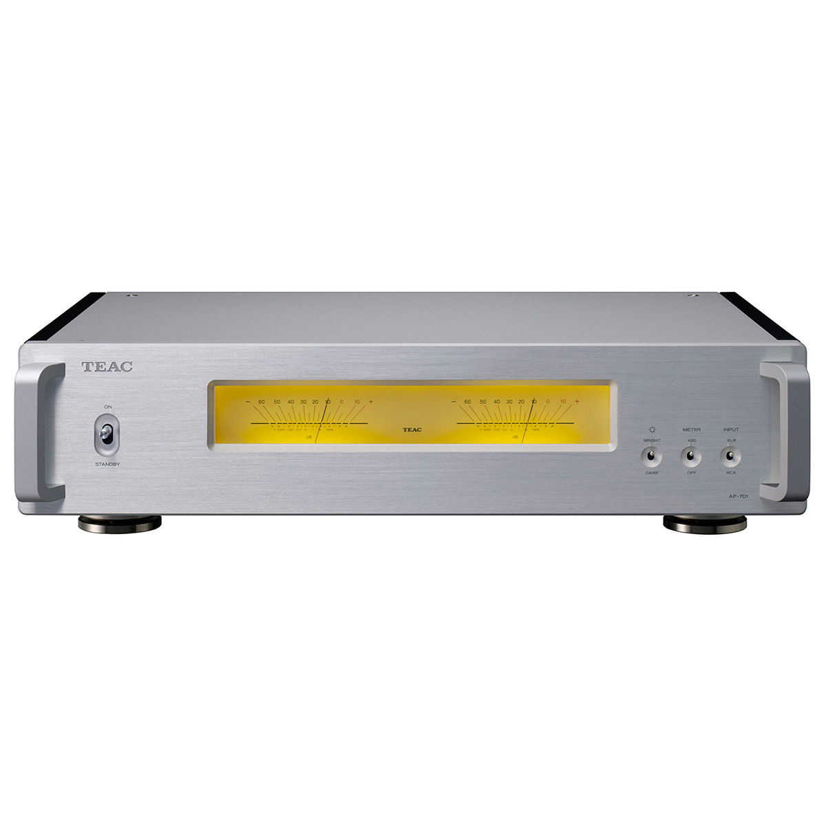TEAC AP-701 sidabrinis